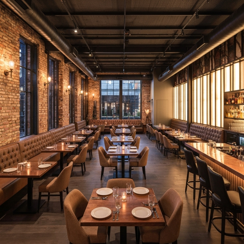 Restaurant Interior Turnkey Project