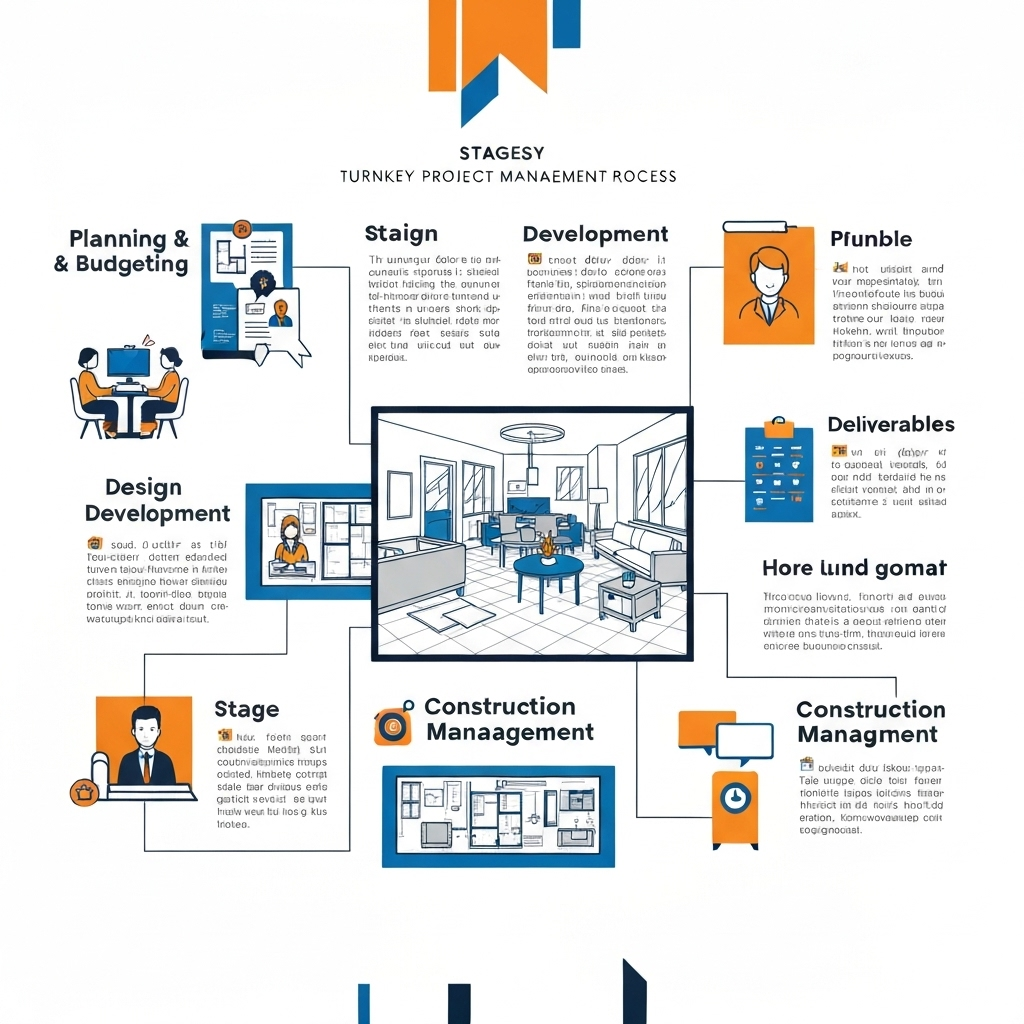 Turnkey project consultation with interior designers